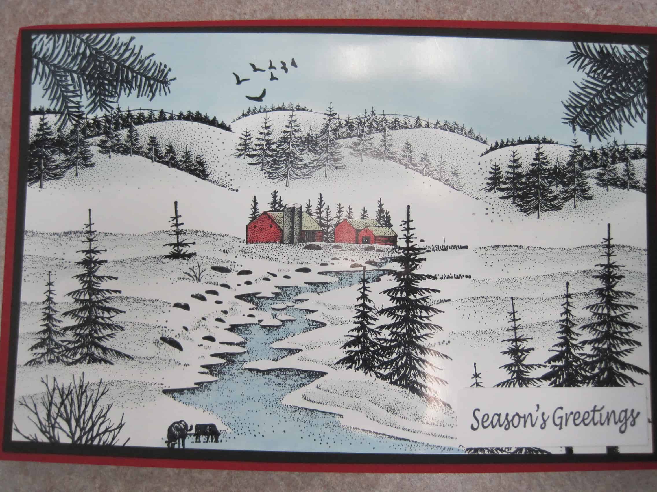 Stampscapes Class 8/22/15