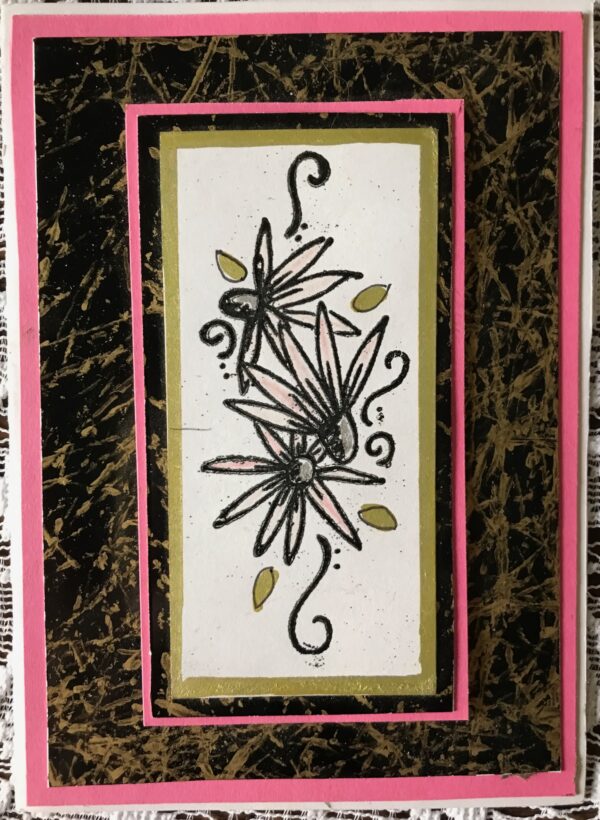 Cosmos Daisies Stamp P1013 - Image 2