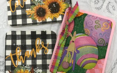 New! Apr. 1, Sat. Napkin Card & Helpful Tips & Tools class with Carole   10 am – noon