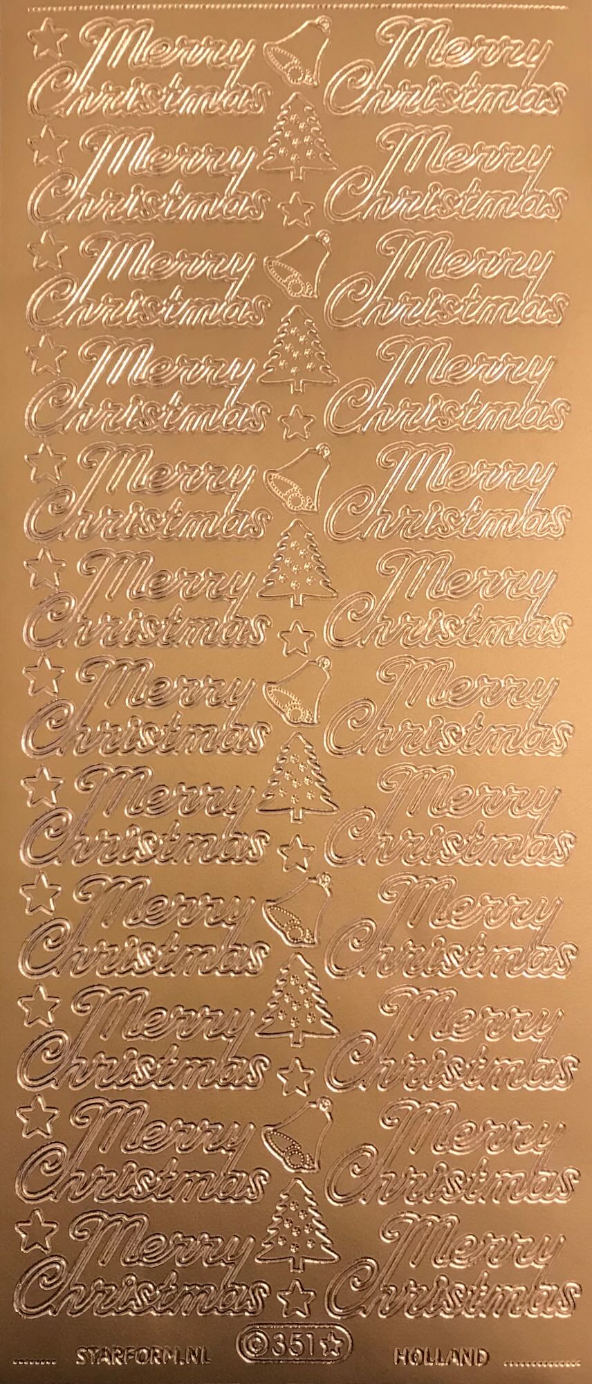 Various Gold stickers