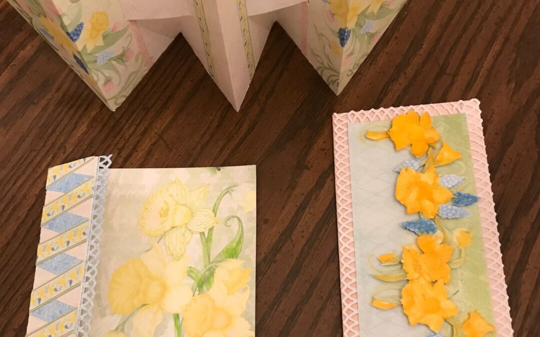 Apr. 12, Fri. Heartfelt Delightful Daffodil class  10:30 am – 12:30 pm